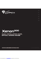 Genesis xenon 200 Schnellinstallationsanleitung