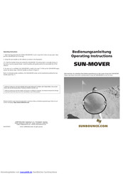 SUNBOUNCE SUN-MOVER Bedienungsanleitung