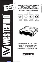 WESTERMO MA-45 AC Installations Anleitung