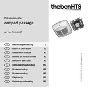 theben HTC compact passage Bedienungsanleitung