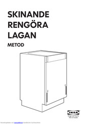 IKEA LAGAN METOD Bedienungsanleitung