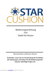 Star Stabil-Air-Kissen Bedienungsanleitung
