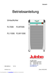 Julabo FL11006 Betriebsanleitung