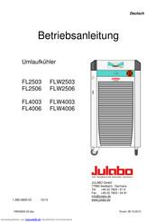 Julabo FLW4006 Betriebsanleitung