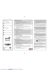 HP SD Pro 44-in Scanner Anleitung Zum Zusammenbau