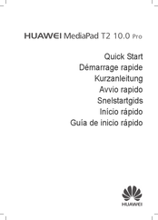 Huawei HUAWEI MediaPad T2 10.0 Pro Kurzanleitung