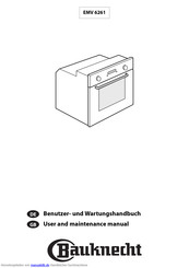 Bauknecht EMV 6261 Benutzerhandbuch