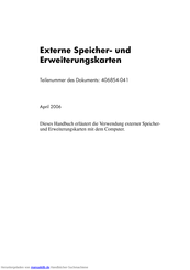 HP Compaq nx8420 Handbuch