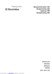 Electrolux ERC 19001 W8 Benutzerinformation