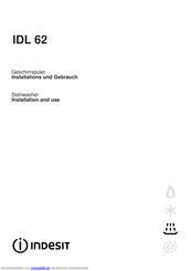 Indesit IDL 62 Installationsanleitung