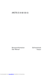 Aeg Electrolux ARCTIS G 8 60 50-5i Benutzerinformation