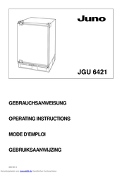 Juno JGU 6421 Gebrauchsanweisung