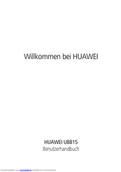 Huawei U8815 Benutzerhandbuch