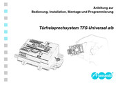Auerswald TFS-Universal a/b Anleitung Zur Bedienung, Installation, Montage Und Programmierung