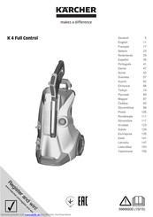 Kärcher K 4 Full Control Bedienungsanleitung