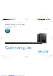 Philips HTL7140B Kurzanleitung