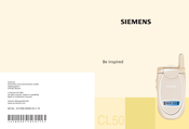 Siemens CL50 Bedienungsanleitung
