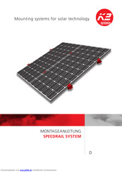 K2 Systems speedrail System Montageanleitung