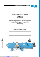 UDI filters 6Matic Gebrauchsanleitung