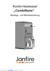 Janfire Combiflame Montage- Und Betriebsanleitung