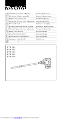 Makita BVR850 Betriebsanleitung