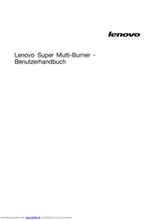 Lenovo Super Multi-Burner Benutzerhandbuch