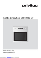 privileg EH 62900 EP Gebrauchs- Und Montageanleitung