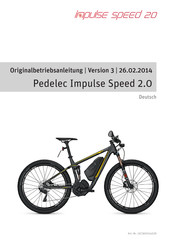 Derby cycle Impulse Speed 2.0 Originalbetriebsanleitung