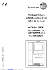 IFM Electronic as-interface AC1310 Montageanleitung