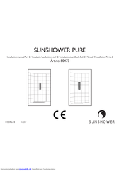 Sunshower 80073 Installationshandbuch