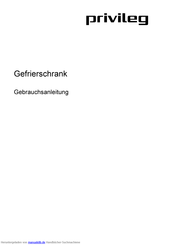 Privileg 030 220 Gebrauchsanleitung