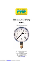 PKP PMK04 Bedienungsanleitung