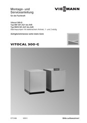 Viessmann VITOCAL 300-GBW 301.A21 Montageanleitung