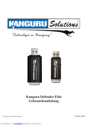 Kanguru Defender EliteKDFE Gebrauchsanleitung