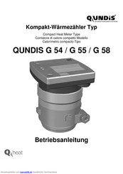QUNDIS G 54 Betriebsanleitung