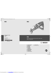 Bosch PSB 850-2 RA Originalbetriebsanleitung