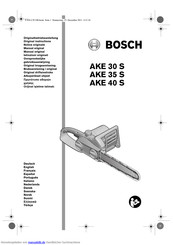 Bosch AKE 35 S Betriebsanleitung