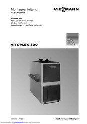 Viessmann Vitoplex 300 Typ 895 Montageanleitung