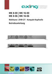 axing MK 8-00 Betriebsanleitung