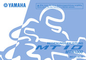 Yamaha MTN1000 Bedienungsanleitung
