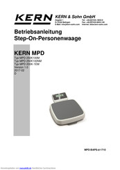 KERN MPD 250K100M Betriebsanleitung