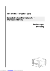 TSC TTP-384MT-Series Bedienungsanleitung