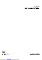 Schwinn 130i Benutzerhandbuch