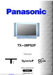 Panasonic TX-28PS2F Bedienungsanleitung