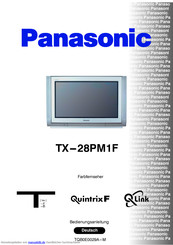 Panasonic TX-28PM1F Bedienungsanleitung