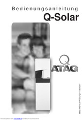 Atag Q-Solar Bedienungsanleitung