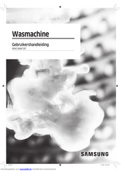 Samsung WW12K84020 series Benutzerhandbuch