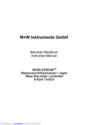 M+W Instruments D-62x0 Benutzerhandbuch