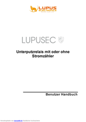 Lupus LUPUSEC XT Serie Benutzerhandbuch