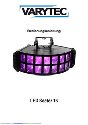 Varytec LED Sector 16 Bedienungsanleitung